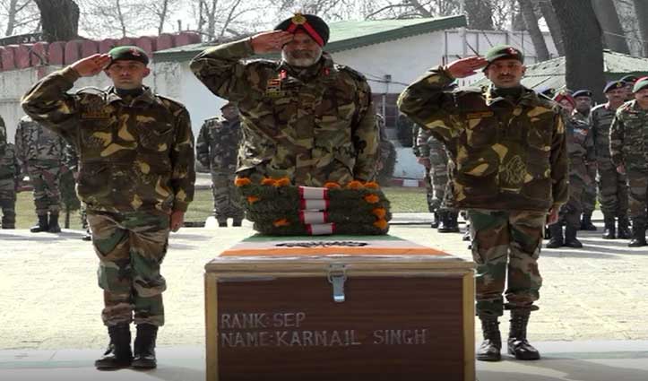 Army pays tribute to its valiant martyr