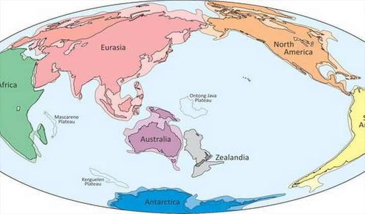 वैज्ञानिकों ने तैयार किया World का नया Map; अब सात नहीं आठ महाद्वीप!