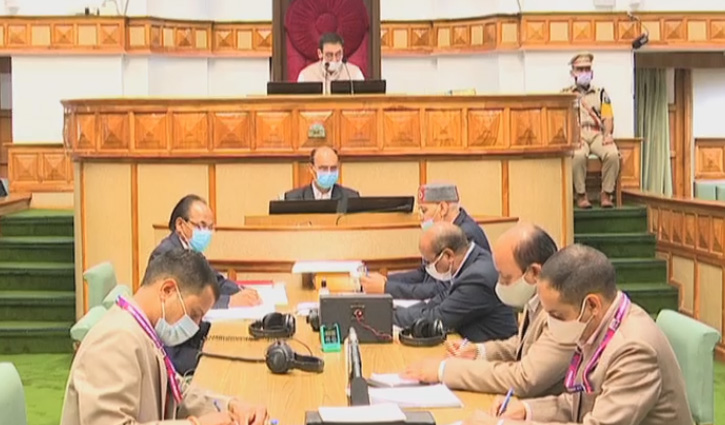 कोरोनाकाल के बीच Himachal Vidhansabha अनिश्चित काल के लिए स्थगित, 12 विधेयक हुए पारित
