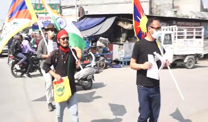 ड्रैगन को मजबूर करने निकला आजादी का ये परवाना,दिल्ली तक पैदल जगाएगा अल्ख-Video