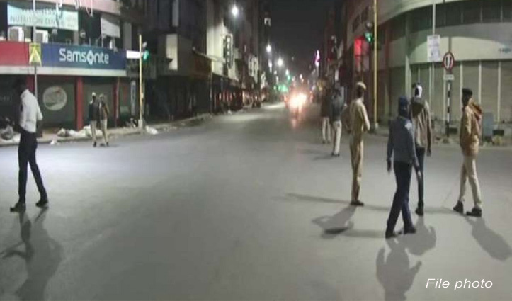 Corona curfew imposed in  four districts of himachal