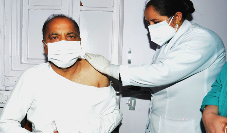 जयराम ने कोविड-19 वैक्सीन की दूसरी खुराक ली