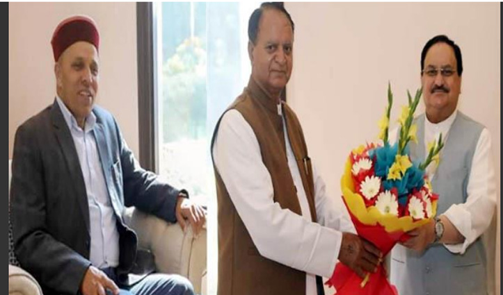 हिमाचल: मंत्री महेंद्र सिंह और रामलाल मार्कंडेय ने की नड्डा से मुलाकात, जाने क्या हुई चर्चा