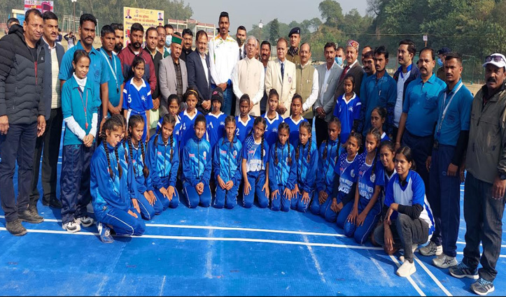 Governor Rajendra Vishwanath inaugurates 31st Sub Junior Kho-Kho Competition