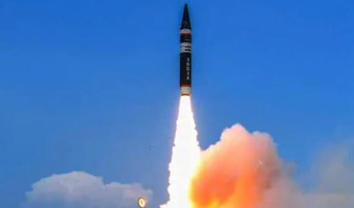 भारत ने अग्नि प्राइम मिसाइल का किया सफल परीक्षण, परमाणु हथियार ले जाने में है सक्षम