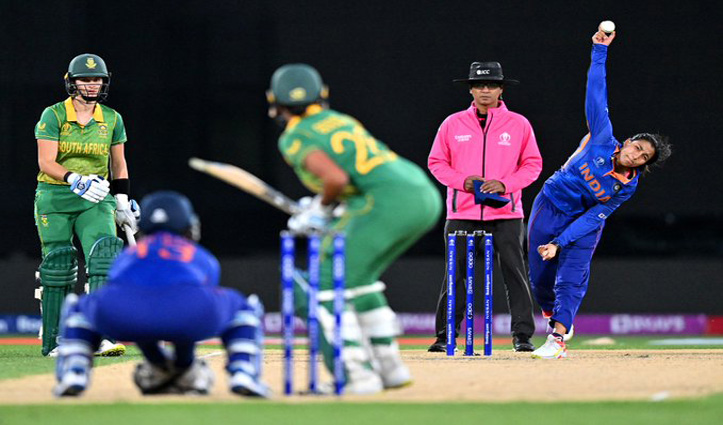 Women World Cup-2022:दक्षिण अफ्रीका ने तीन विकेट से जीता मैच, भारत  सेमीफाइनल से बाहर
