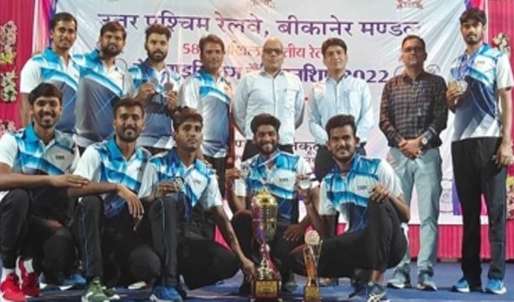 दक्षिण पश्चिम रेलवे साइकिलिंग टीम ने अखिल भारतीय रेलवे रोड साइक्लिंग चैंपियनशिप जीती