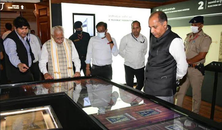 सीएम जयराम ठाकुर ने नई दिल्ली में पीएम संग्रहालय का किया भ्रमण