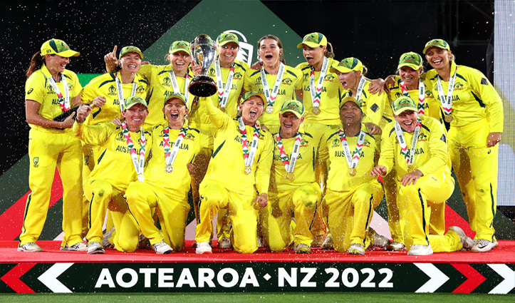 ऑस्ट्रेलिया ने सातवीं बार जीता महिला विश्व कप का खिताब, इंग्लैंड को 71 रन से दी मात