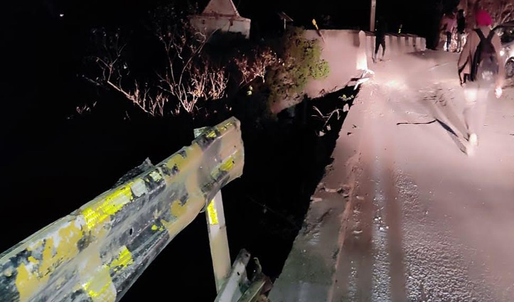 हिमाचल में दर्दनाक सड़क हादसा, गंभरपुल से नीचे गिरा टैंकर; चालक की मौत