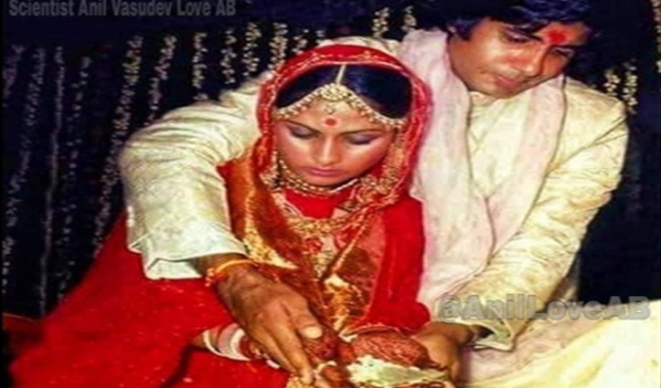 अमिताभ बच्चन ने शादी की 49 वीं सालगिरह पर शेयर की जया के साथ तस्वीर