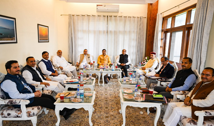 BJP core group meeting begins at shimla