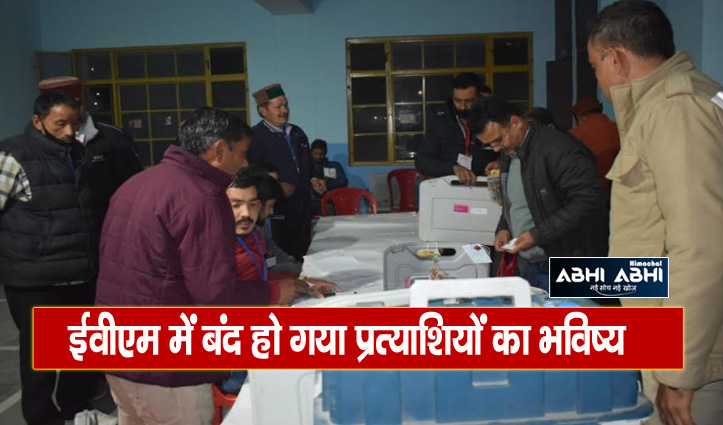 हिमाचल में 75 फीसदी मतदान, सबसे अधिक दून में और शिमला में सबसे कम वोटिंग