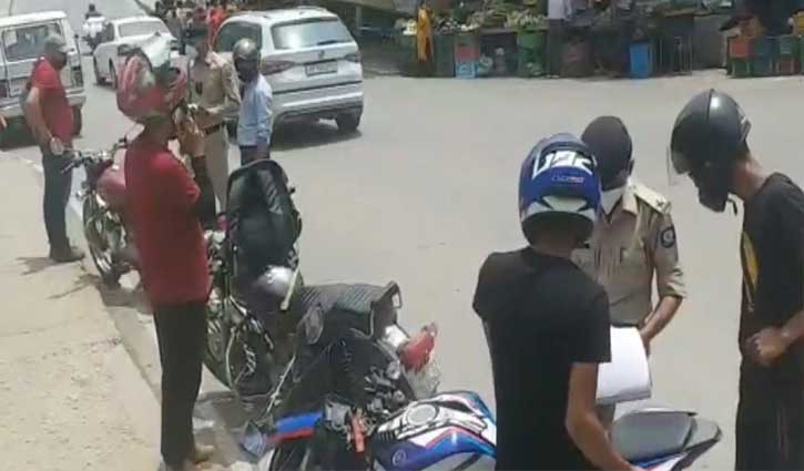 challan mandi police.