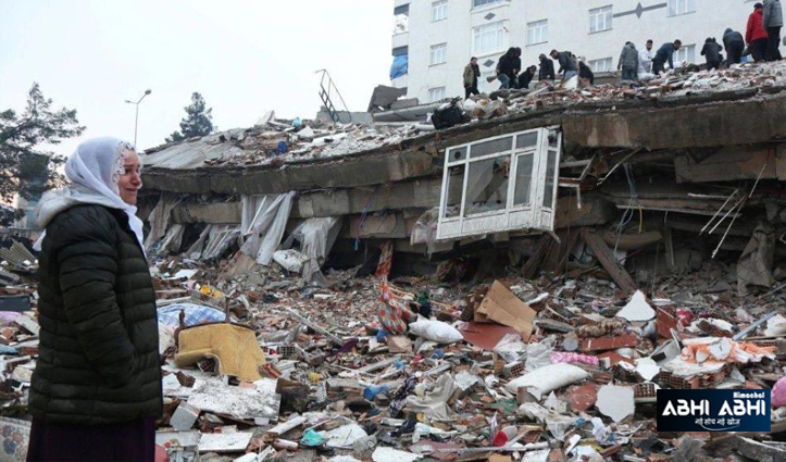 Turkey-Syria Earthquake:मलबों के ढेर में जिंदगी की तलाश, मौतों का आंकड़ा 5000 पार