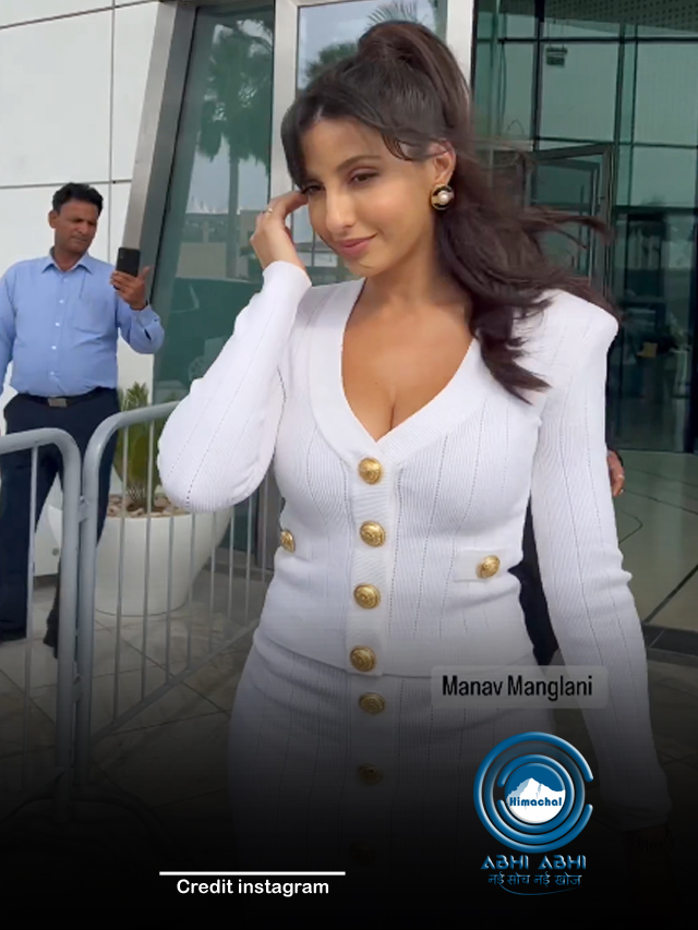 खूबसूरती और कमाल के फिगर की मिसाल नोरा फतेही एक बार  फिर से सुर्खियों में