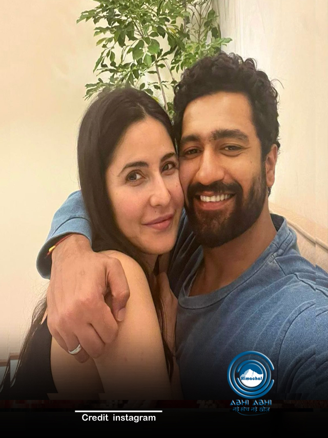 कटरीना कैफ और विक्की कौशल की रोमांटिक तस्वीर दिल ले गई