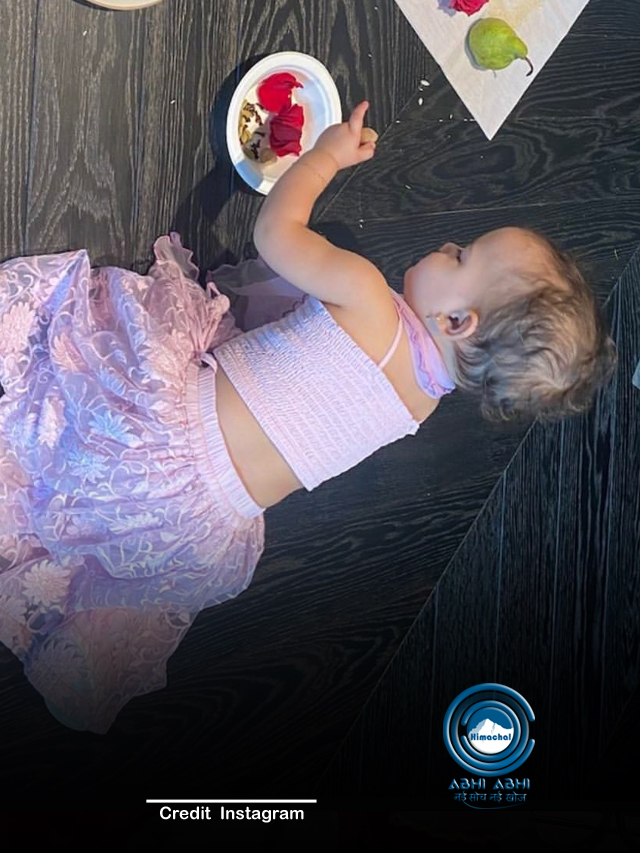 एक्ट्रेस प्रियंका चोपड़ा की बेटी मालती मैरी ने पहली बार पहना लहंगा