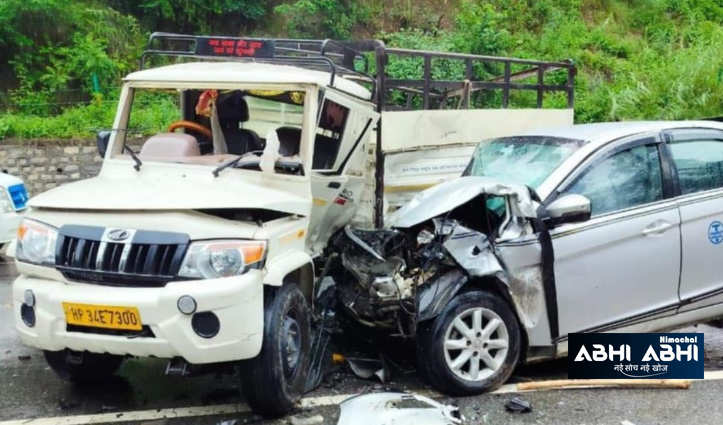 कुल्लू में दो वाहनों में टक्कर, गुजरात निवासी महिला पर्यटक की मौत
