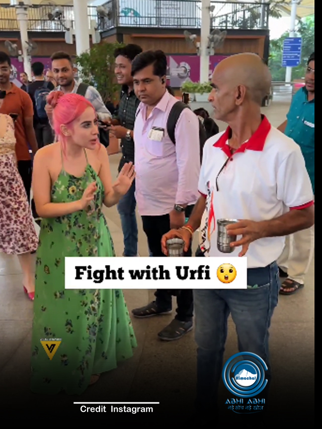 उर्फी जावेद के कपड़ों को देख भड़का शख्स, खराब कर रहीं इंडिया का नाम