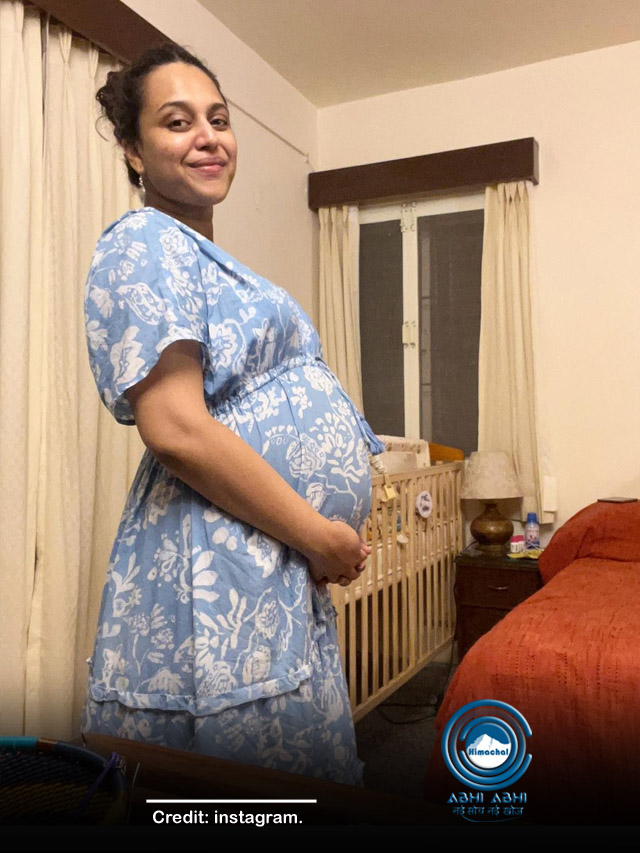 स्वरा भास्कर ने कराया मैटरनिटी फोटोशूट, फ्लोरल ड्रेस में फ्लॉन्ट किया बेबी बंप