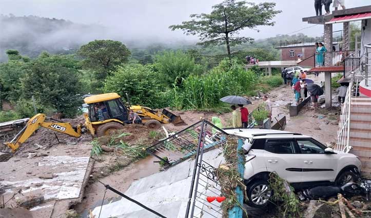 हिमाचल में बारिश का कोहरामः 25 से अधिक की मौत, 40 से अधिक लापता