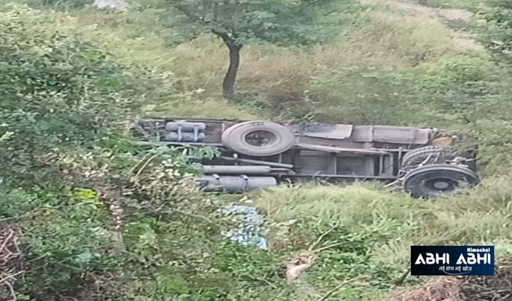 बिलासपुर में दो ट्रक हुए हादसे के शिकार, एक चालक की मौत, दूसरा घायल