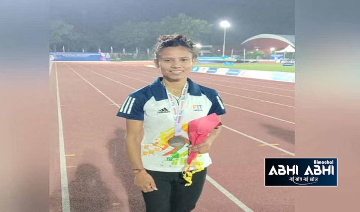 कंडक्टर की बेटी ने नेशनल एथलेटिक्स में जीता 1500 मीटर का गोल्ड