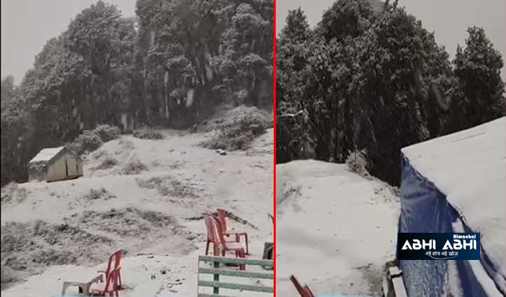 बारिश और बर्फबारी से हिमाचल में बढ़ी ठंड, शिकारी देवी में 40 साल का रिकॉर्ड टूटा