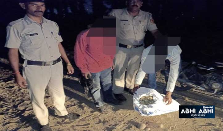 पांवटा साहिब  में 5.542 किलोग्राम अफीम के डोडे के साथ 2 आरोपी गिरफ्तार