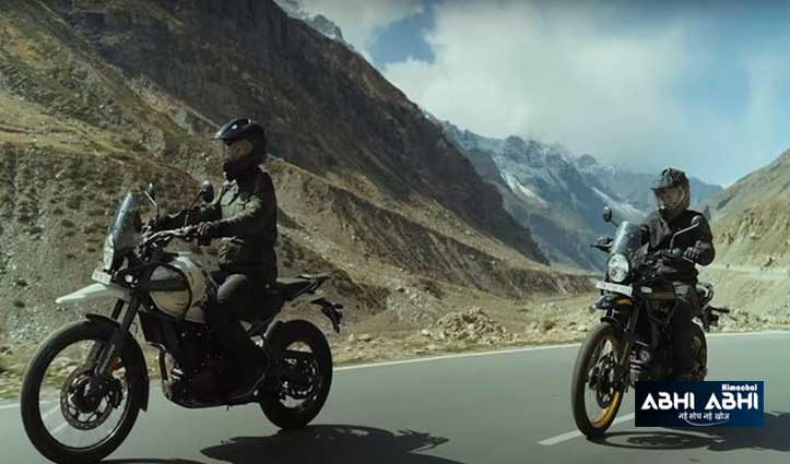 New Himalayan version of royal enfield 