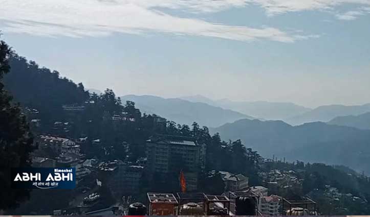 हिमाचल में मौसम ने ली करवट, पहाड़ों पर चांदी देखने पहुंच रहे हैं सैलानी