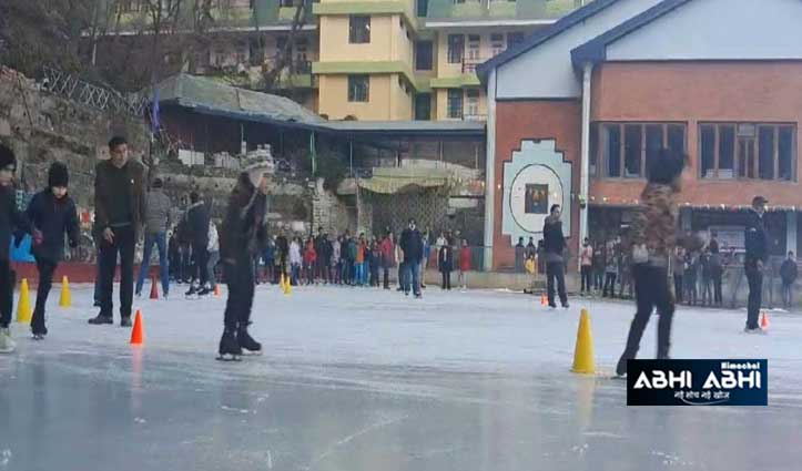 शिमला स्केटिंग रिंक में 5 साल बाद जुटा जिमखाना, 80 स्केटर्स ने दिखाया कमाल