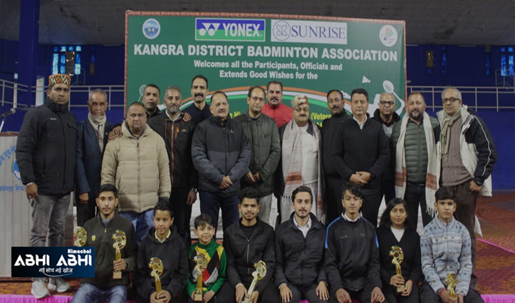 Master Badminton Championship: कुल्लू की डिंपल और मंडी के विद्यासागर बने चैंपियन