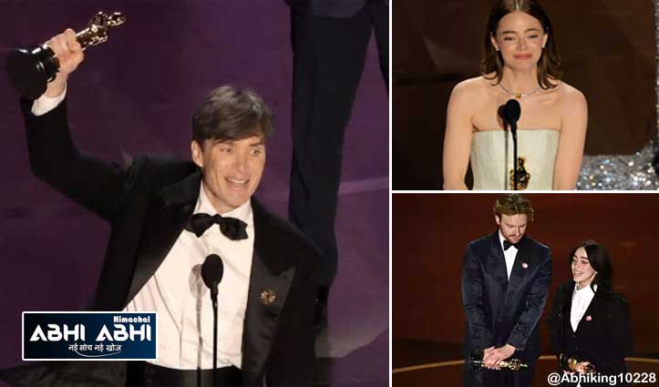 Oscar Awards 2024: ओपेनहाइमर को बेस्ट फिल्म समेत कुल सात अवॉर्ड, किएकिलियन मर्फी बेस्ट एक्टर