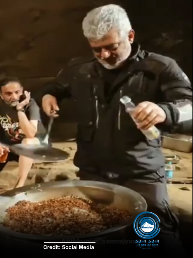 पसीने से लथपथ सड़क किनारे बिरयानी बनाते दिखा सुपरस्टार, वीडियो वायरल