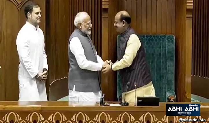 Om Birla elected as the new speaker of Lok Sabha