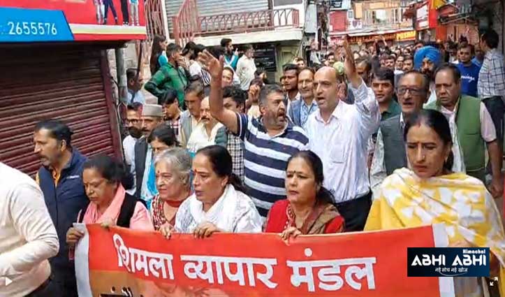 shimla protest