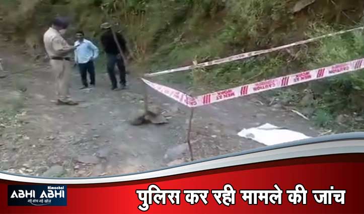 हिमाचल के पंडोह में सड़क किनारे मिला नवजात का श#व, कुछ अंग भी गायब