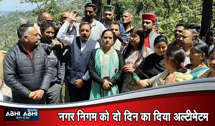 100 मीटर की दूरी पर है ठेका, शिमला के लक्कड़ बाजार में दूसरा खोलने की तैयारी देख फूटा लोगों का गुस्सा