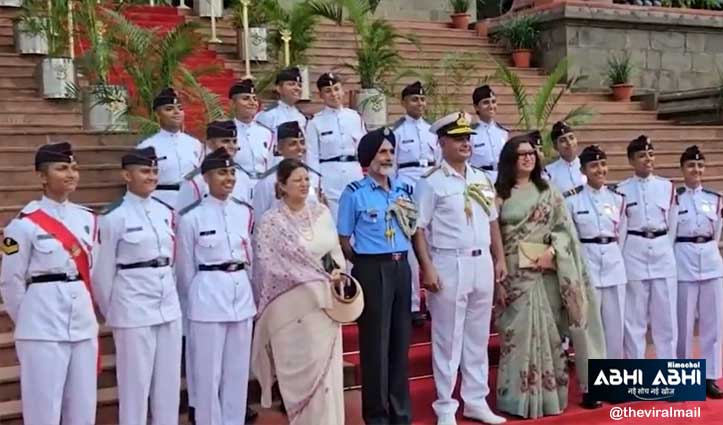 NDA में पहली बार 17 लड़कियां हुई शामिल, पासिंग आउट परेड में  दिखी नारी शक्ति की झलक