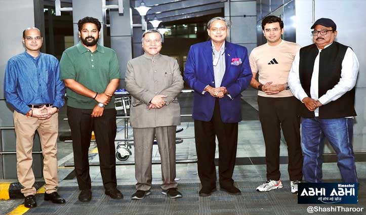 अमेरिका रवाना होने से पहले शशि थरूर ने जाहिर किए इरादे, बोले- आतंक के सामने चुप नहीं बैठेंगे