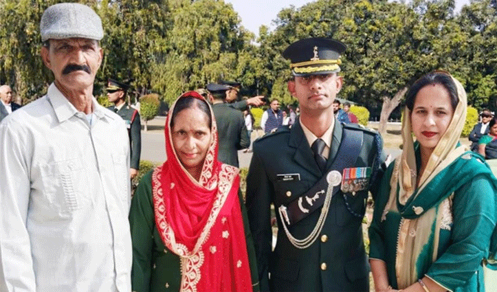 फतेहपुर के केशव दत्त बने भारतीय सेना में लेफ्टिनैंट,क्षेत्र का बढ़ाया मान