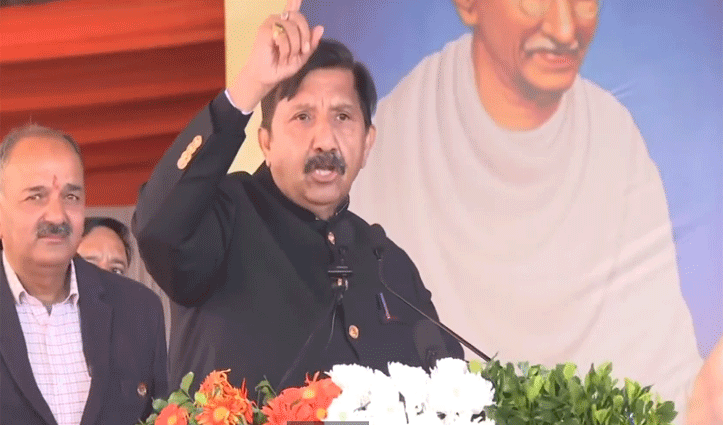 जनसंकल्प सम्मेलन : भड़के अग्निहोत्री -कोई हमें कुचलने की कोशिश करेगा,उसे नेस्तनाबूद कर देंगे