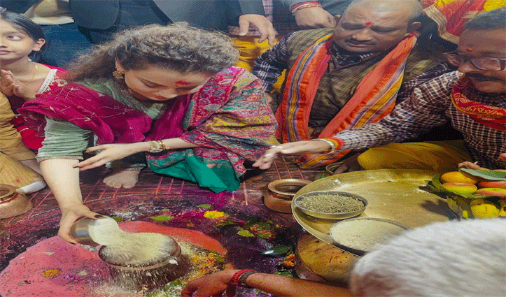 बाबा बैद्यनाथ धाम पहुंची कंगना रनौत, कहा- 3 ज्योतिर्लिंग के दर्शन अभी बाकी