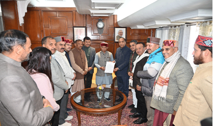 बीजेपी विधायक दल ने राज्यपाल को सौंपा ज्ञापन, विधायक क्षेत्र विकास निधि और ऐच्छिक निधि रोकने पर जताया विरोध