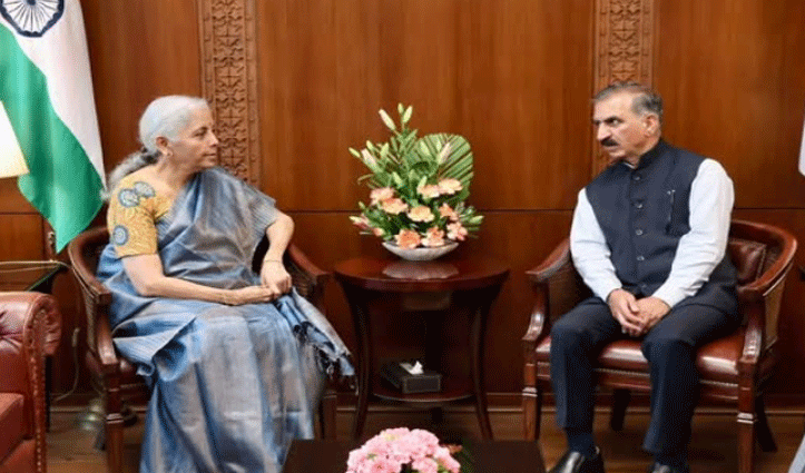 सीएम सुक्खू की वित्त मंत्री से मुलाकात:बोले- RDG बंद करना गलत, स्पेशल सेंट्रल असिस्टेंस के तहत मांगा वित्तीय पैकेज