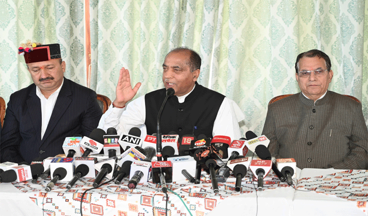 राज्यसभा चुनाव में उम्मीदवार देते तो सो नहीं पाते सीएम, जयराम बोले-मित्रमंडल चला रहा सरकार