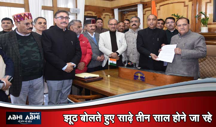 हिमाचल CM के खिलाफ Opposition ने स्पीकर को सौंपा Privilege Motion का नोटिस,झूठ बोलने का आरोप