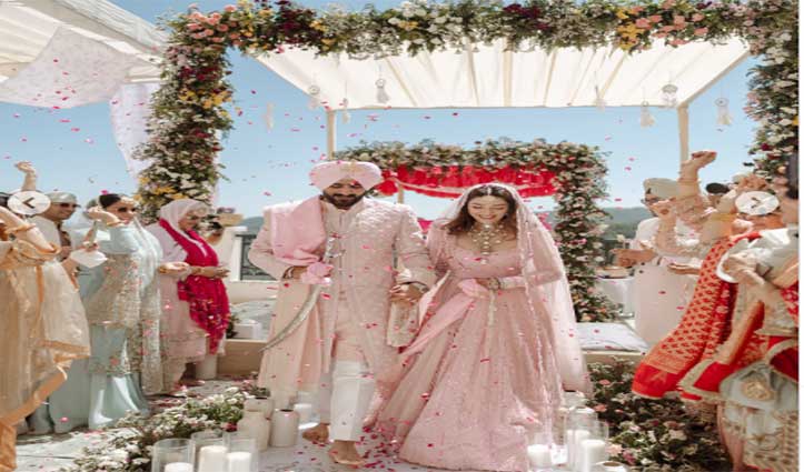 एक्ट्रेस मेहरीन ने हिमाचल के चायल में रचाई शादी, फैंस के साथ शेयर की खूबसूरत तस्वीरें